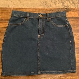 Denim skirt